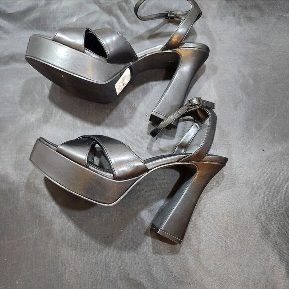 BRAND NEW MADDEN GIRL CRISS-CROSS STRAP PLATFORM ESPADRILLE OPEN TOE SANDAL G1 - Picture 6 of 14